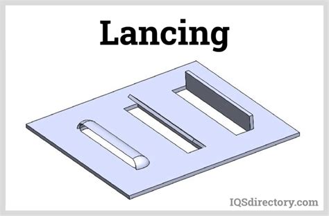 lancing tool sheet metal|embossing operation in sheet metal.